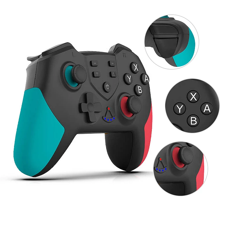 Беспроводной геймпад джойстик для NS Switch Pro управление N-Switch игровой пульт