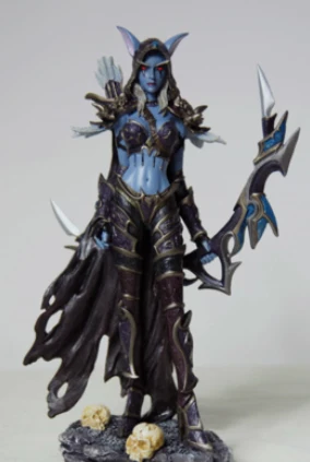 Windrunner dota ver. WOW Сильвана Ветрокрылая стрельба из лука королева вор рыцарь серии ПВХ аниме фигурка для фанатов подарок на день рождения детей - Цвет: Windrunner dota ver.