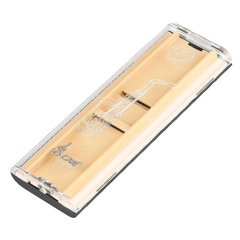 Переносной саксофон трости для кларнета Чехол Водонепроницаемая прозрачная