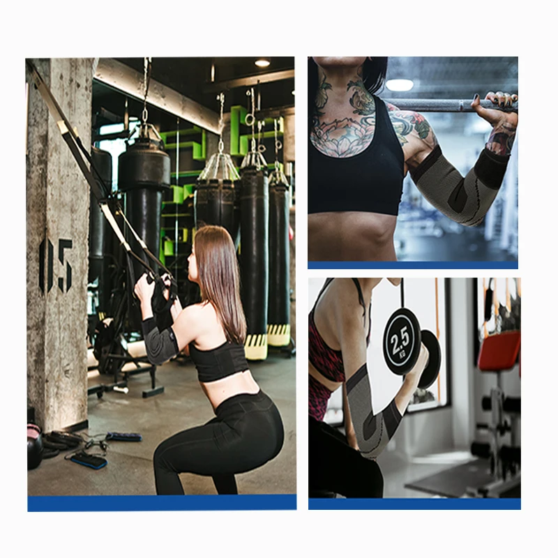 Регулируемый фиксатор для локтя компрессионный рукав поддержки рук с ремешком