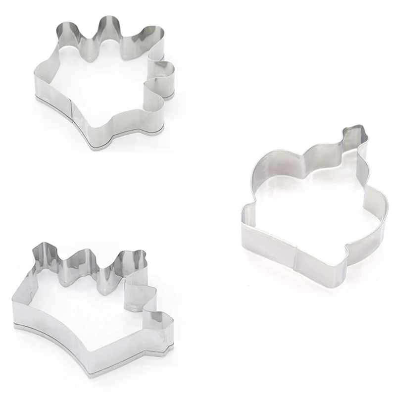 3 шт./компл. форма короны из нержавеющей стали | Дом и сад