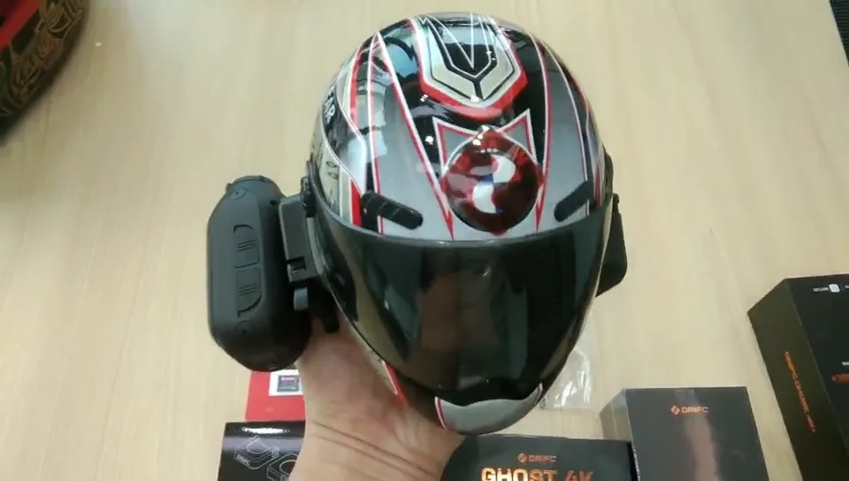 للبيع خوذة 4K من الانجراف جوست كاميرا فيديو رياضية مقاومة للفيديو دراجة واي فاي دراجة بخارية رقمية بث مباشر كاميرا تصوير فيديو