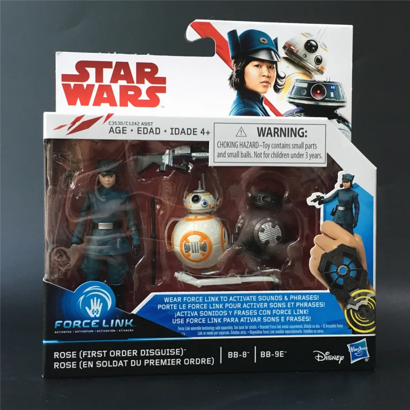 

9.5cm Hasbro star wars figure Rey BB-8 Chirrut mwe Baze Malbus Action PVC Collection Model Toy Anime Figure Toys For Kids