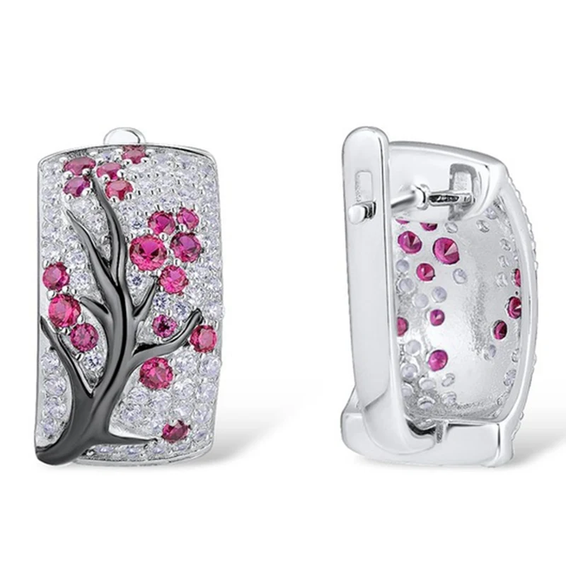 Женские серьги гвоздики с фианитами 4 цвета|Серьги-гвоздики| |