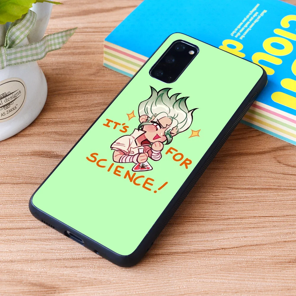 

For Samsung Galaxy Senku sticker Soft TPU border Samsung Galaxy Case