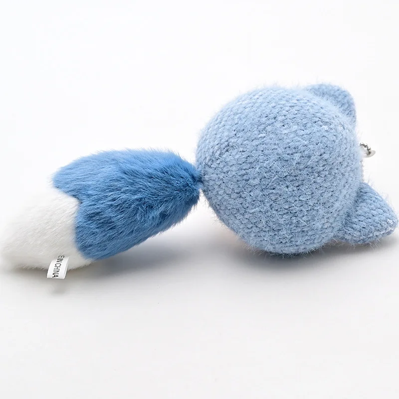 Модный Новый Свежий маленький длинный брелок Лисичка бутик сумка Украшение