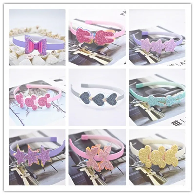 1 шт. Детская повязка на голову из ПУ кожи|Аксессуары для волос девочек| |