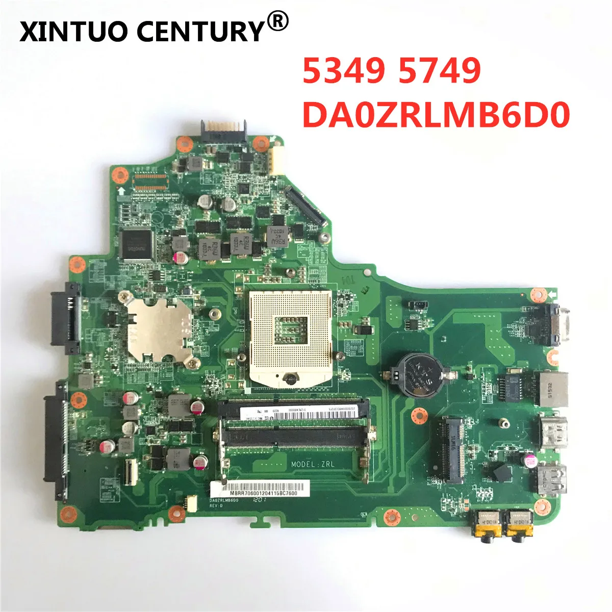Материнская плата HM65 для ноутбука Acer Aspire 5349 5349Z 5749 5749Z DA0ZRLMB6D0 ZRL MBRR706001