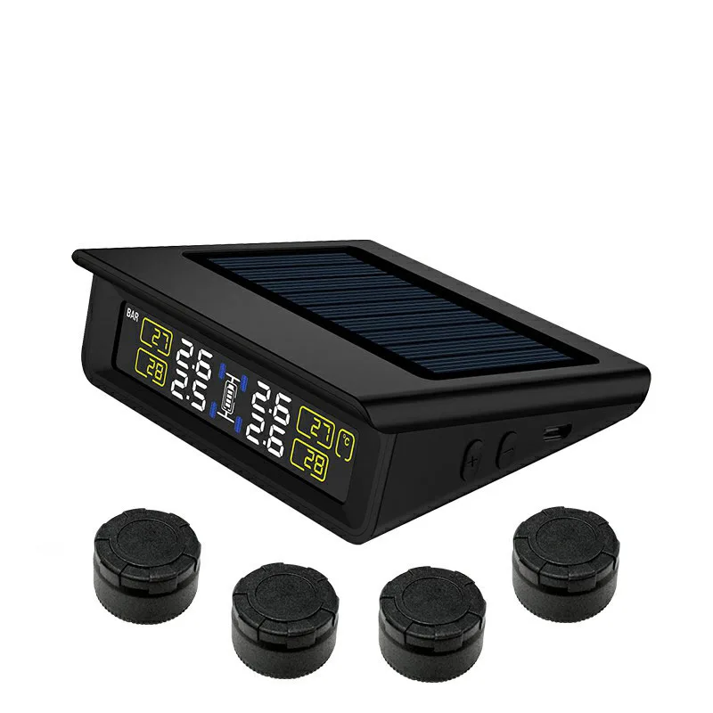 

Солнечная система контроля давления в шинах TPMS, солнечная и USB зарядка, беспроводная технология RF с взрывозащищенной батареей