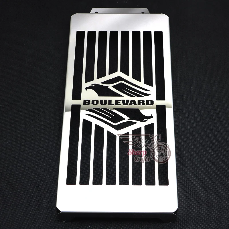 Motorcycle Thicken Inlay Chrome Radiator Grill Cover Guard Protector For Suzuki Intruder VL800 Volusia Boulevard C50 M50 05-16 | Автомобили