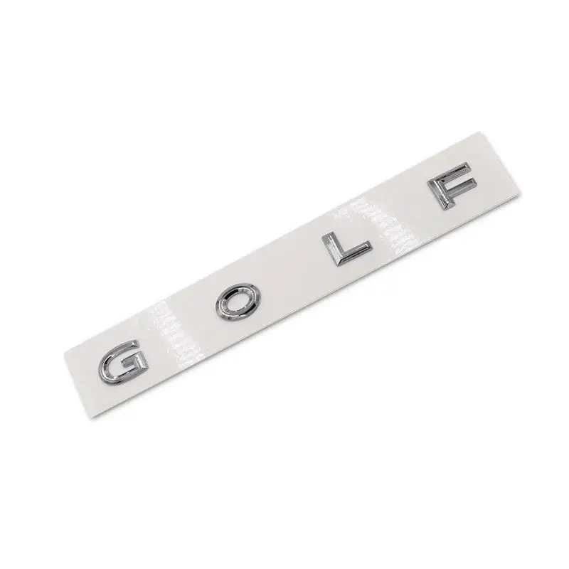 

Применяется для GOLF 8 MK8, багажник с надписью и задним логотипом, серебро с покрытием из АБС-пластика