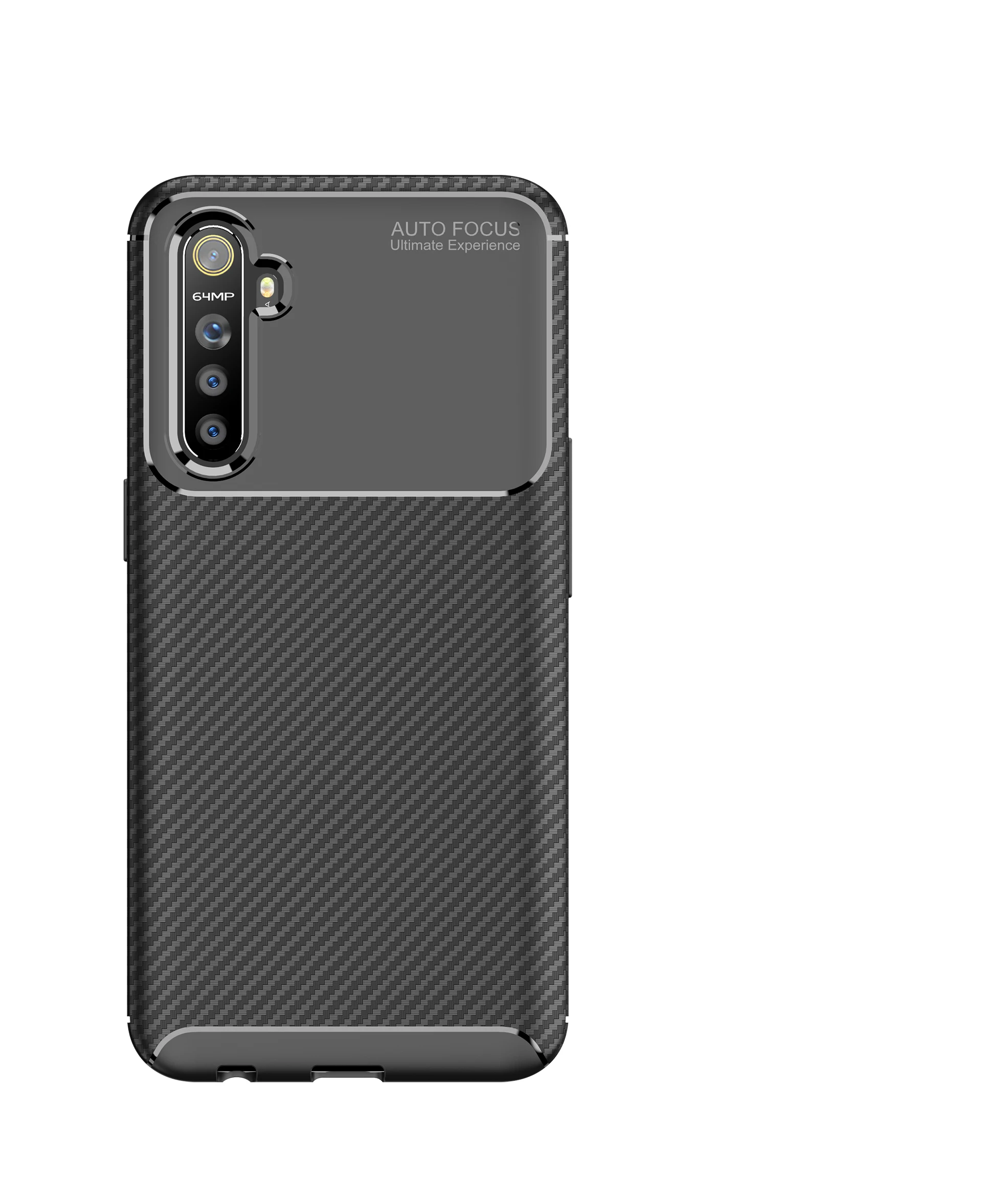 Чехол для телефона из углеродного волокна OPPO Realme XT высококачественный