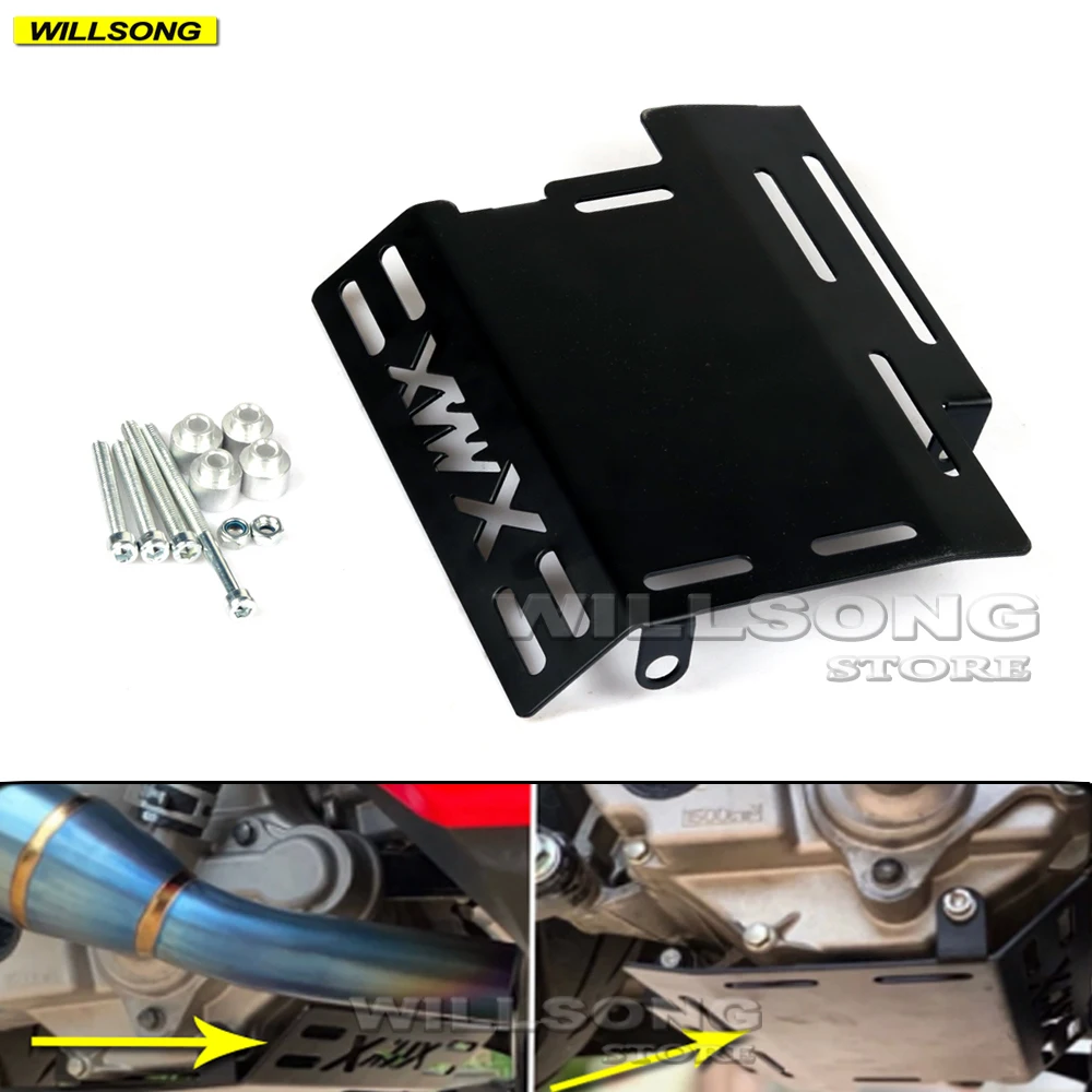 

Защита шасси двигателя, Нижняя крышка корпуса генератора, протектор Картера масляной камеры для YAMAHA XMAX 125/250/300, аксессуары для мотоциклов