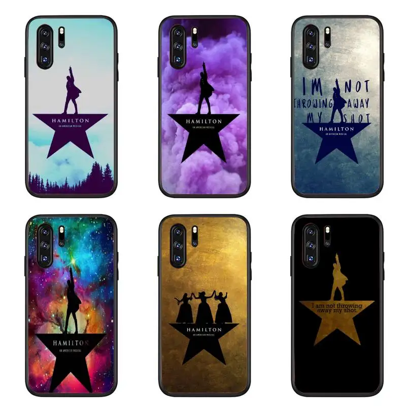 

Hamilton Musical Phone Case For Huawei P9 P10 P20 P30 P40 MART Pro Lite TPU Cover