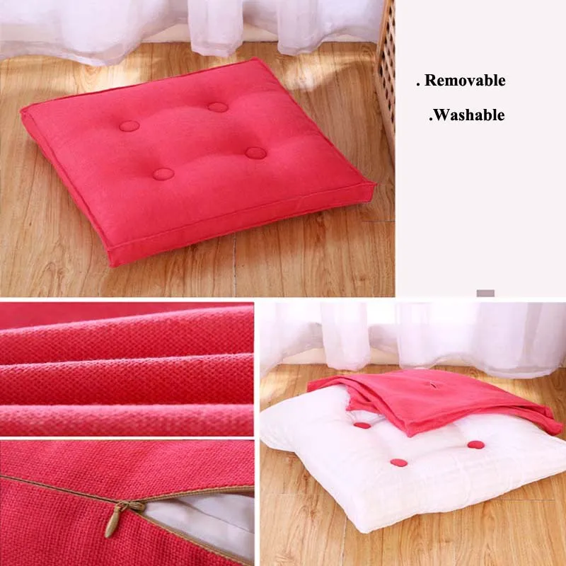 Ортопедическая мягкая подушка для стула спинки квадратная утолщенная Подушка