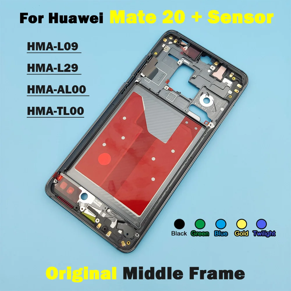Оригинальная рамка 6 53 дюйма для Huawei Mate 20 фотосессия средняя пластина крышка