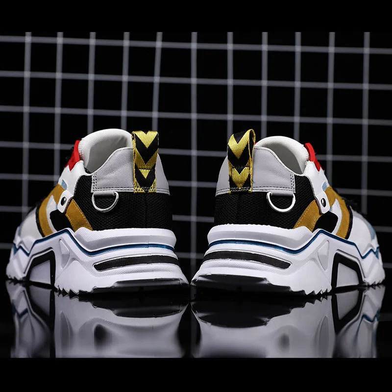 

Кроссовки мужские дышащие, модная повседневная спортивная обувь, легкие, белые, лето