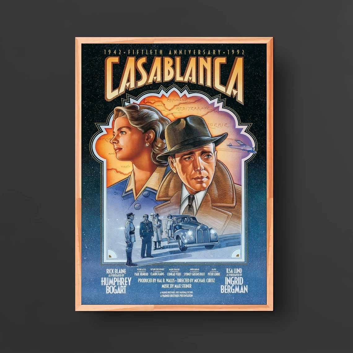 Женская фотография в стиле дня рождения на холсте домашняя (без рамки)