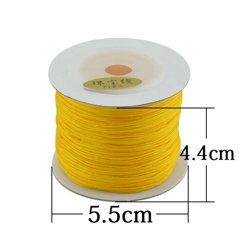 0 6 мм полиэфирные нити веревки плетеные атласная веревка китайский узел шнур