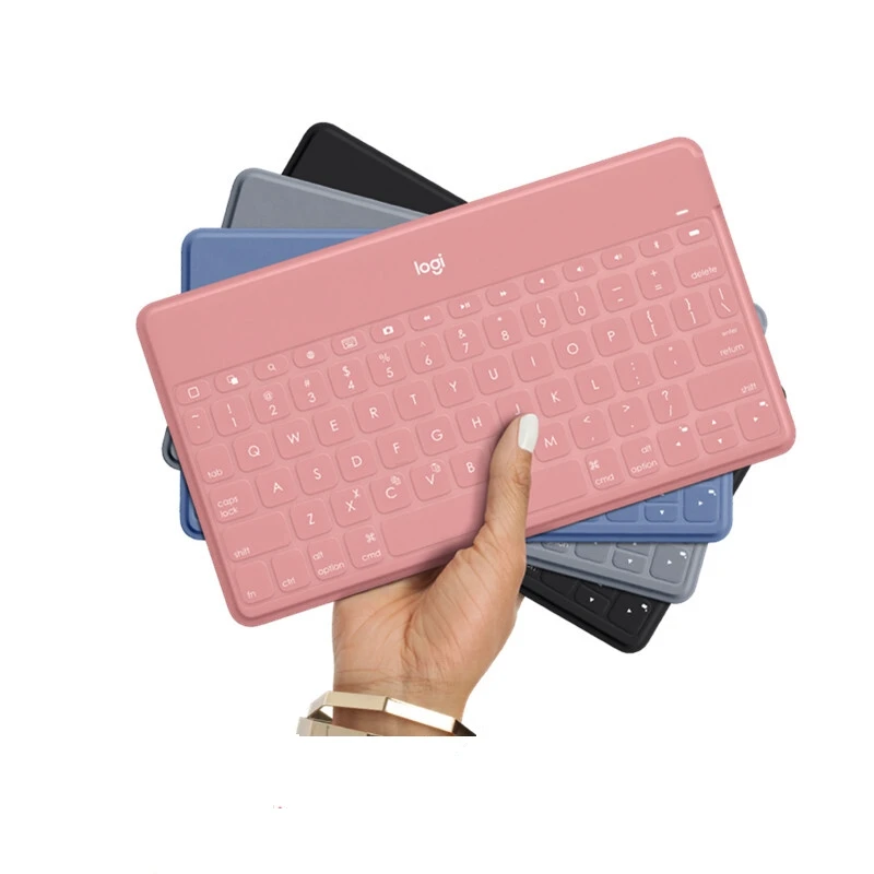 Клавиатура Logitech KEYS TO GO для iPad iPhone Apple TV Беспроводная Bluetooth портативная клавиатура