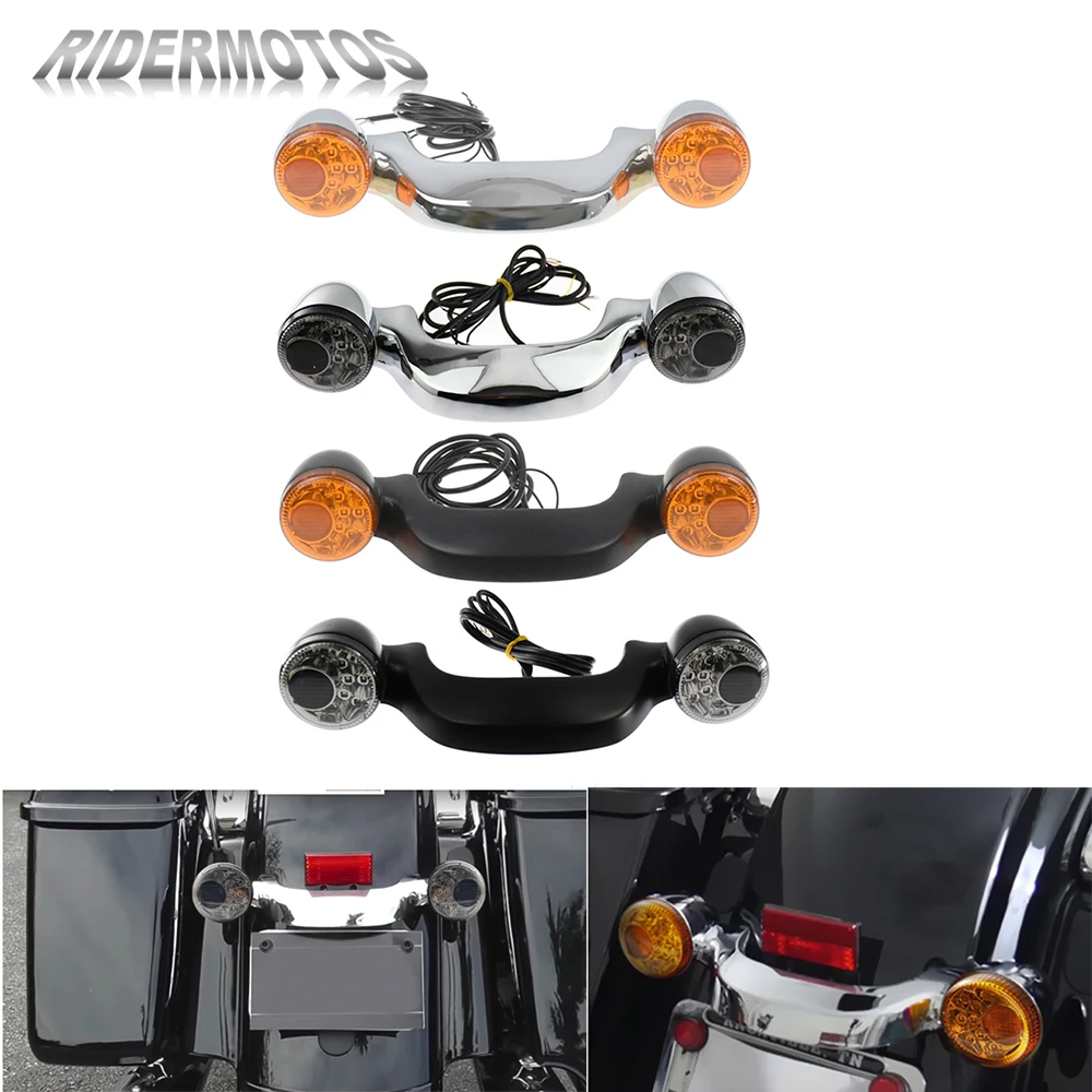 

Motorcycle Rear Turn Signal Brake Light Bar Lamp For Harley Touring Road Glide Street Glide Road King FLTRXS FLTRX FLHX 2010-19
