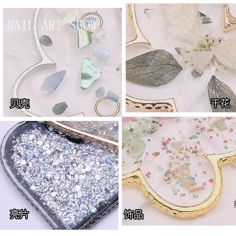 

1pcs Nail Polish Organizer 10 Styles Agate Resin Phnom Penh 7.2*7.2cm Nail Gel Polish Stand Display Color Pallete For Nails Art