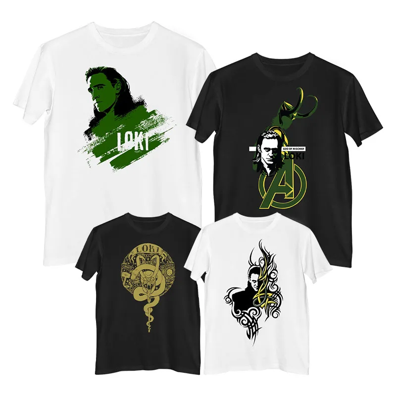 

Disney Marvel Lady Loki Men's Cartoon Anime Cute Print T-shirt Unisex Casual Loose and Comfortable Clothes graphic t shirts Tops