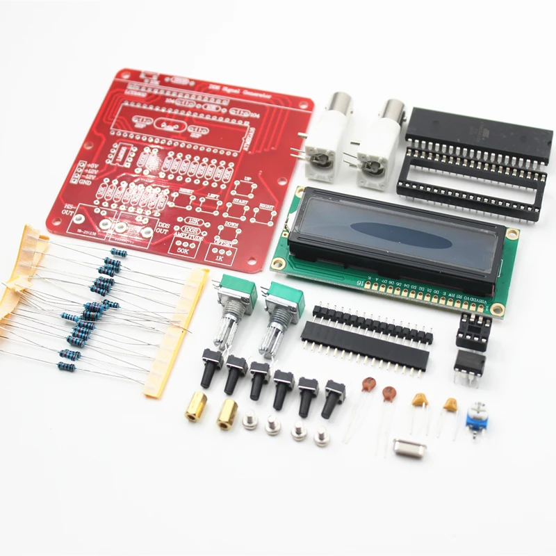 DDS генератор сигналов DIY Kit частоты квадратный пилозуб треугольная волна части