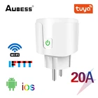 Смарт-розетка Aubess с голосовым управлением, Wi-Fi, 20 А