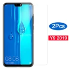 Закаленное стекло для Huawei Y9 2019, Защитное стекло для экрана Huawei Y 9 9y 2019 Y92019, Защитное стекло для телефона 9h, 2 шт.
