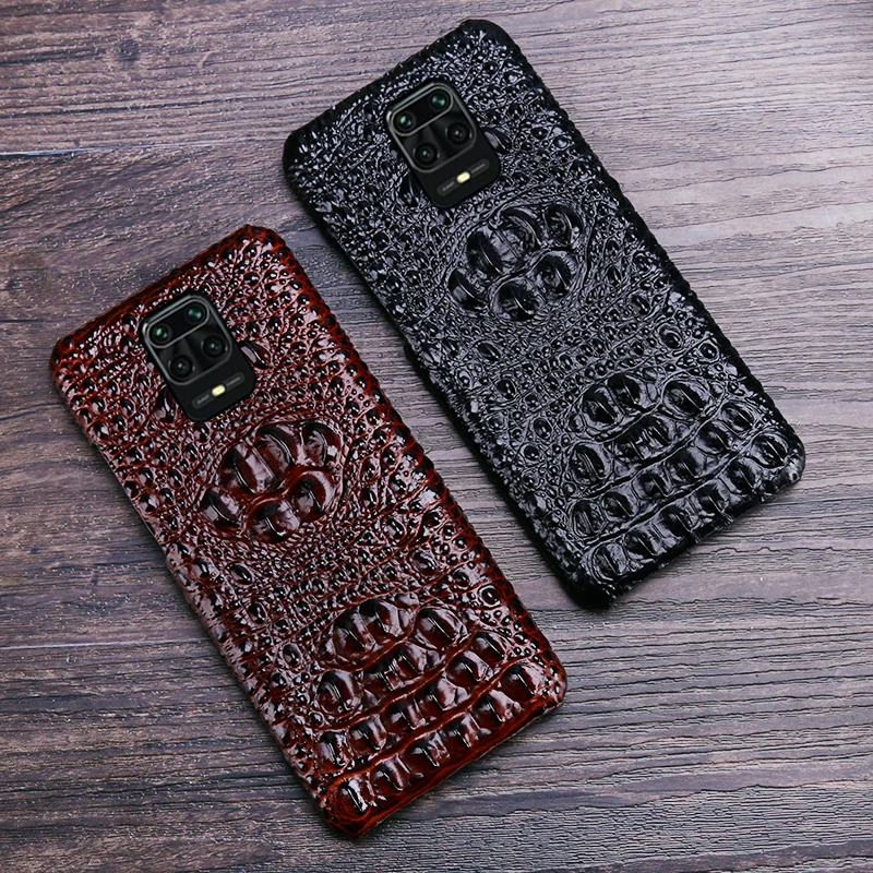 Высококлассный мужской чехол из натуральной кожи для телефона xiaomi Redmi note8 Pro