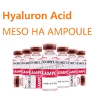 10 флаконов, 5 мл, мезотерапия, гиалуроновая кислота, BB крем, светящаяся кожа, отбеливает сыворотку Meso HA Ampoule, крестообразная для лечения микроиглы
