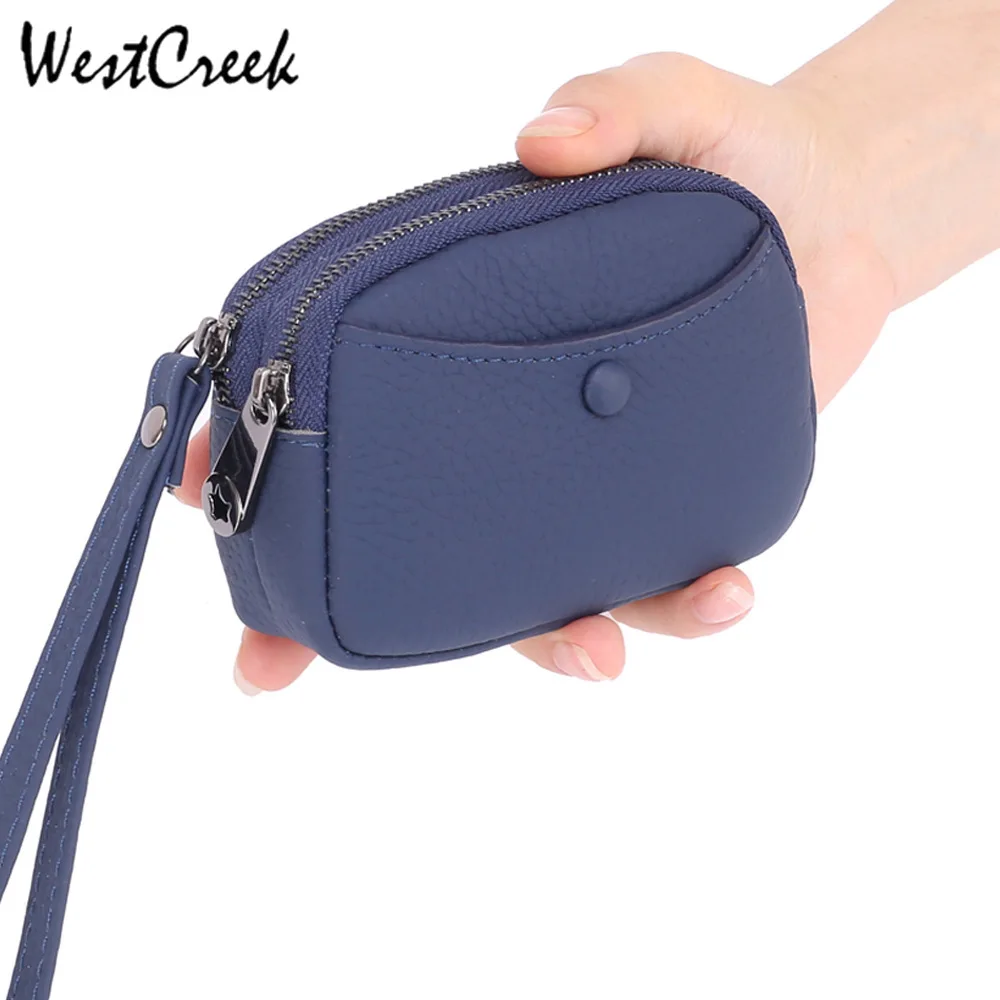 Брендовый высококачественный кошелек WESTCREEK из мягкой натуральной кожи с двойной