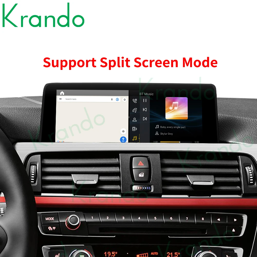 Автомобильный радиоприемник Krando плеер на Android 11 0 6 ГБ 128 10 25 дюйма для BMW 3 Series F30 F31 F34