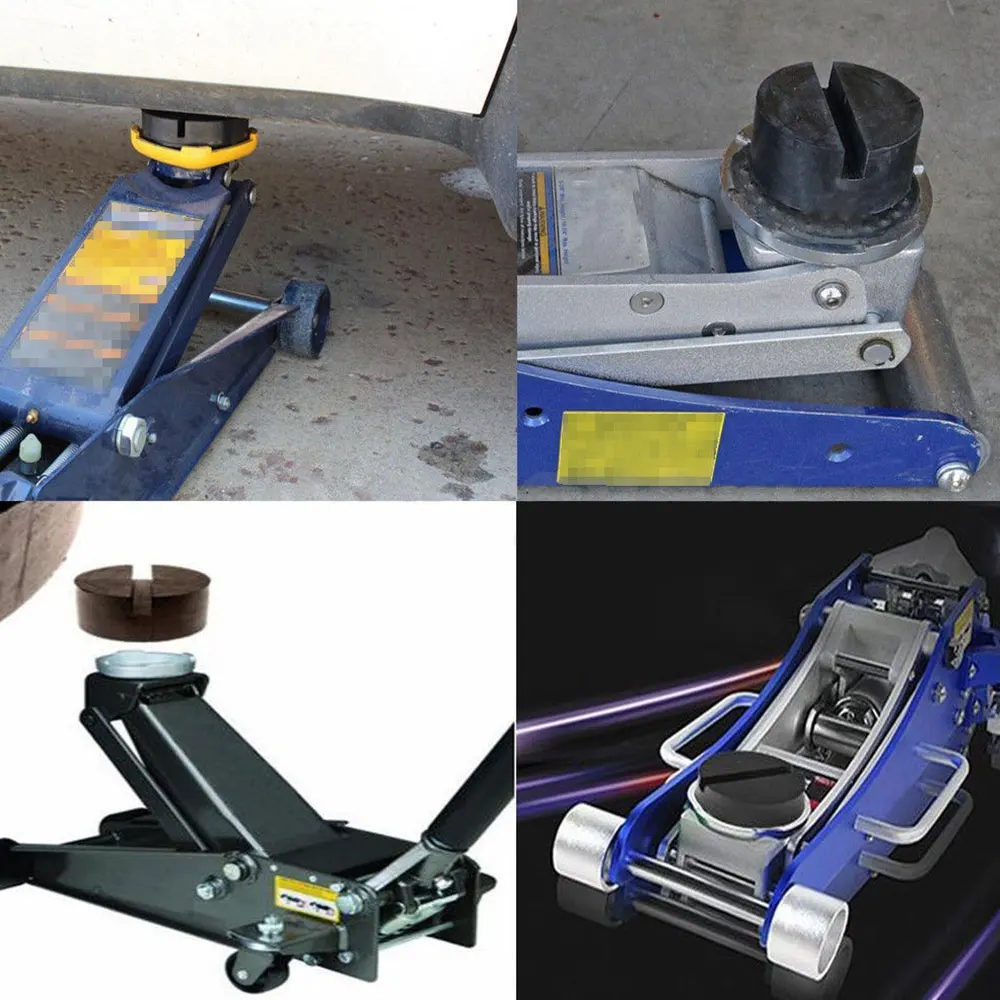 Домкрат Pad адаптер Универсальный домкрат Стенд Автомобильный Резиновый Черный