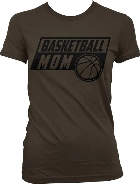 

Basketball Mom Mommy Mama Sports Bball Mother's Day Juniors T-shirt