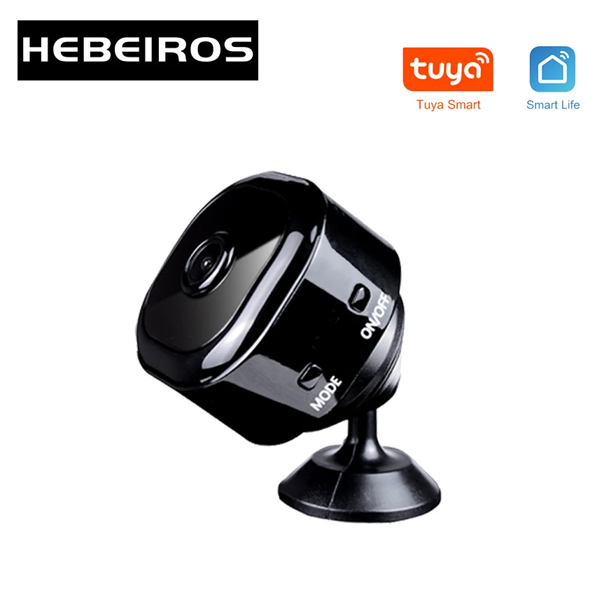Портативная Автомобильная мини-камера Hebeiros HD1080P Smart Life с магнитным основанием и