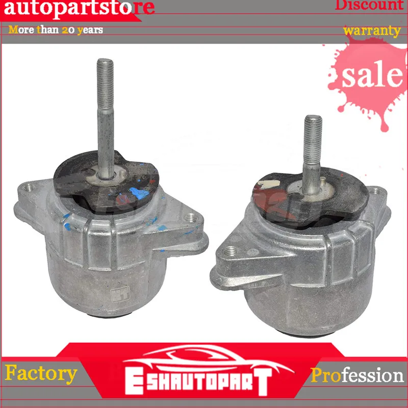 

For Porsche Panamera Engine Motor Mount LH + RH Side 94637505722 94637505822 Set 2