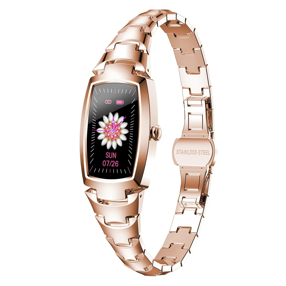 

Fashion Smart Watch Full Touch Smartwatch Women Blood Pressure Monitor Multi-sports Modes Fitness Bracelet For Lady VS KW10 NY12