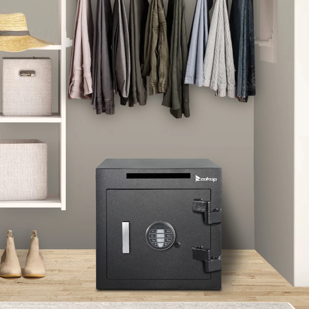 

Черный Сейф для хранения электронных кодов ZOKOP внешний шарнир