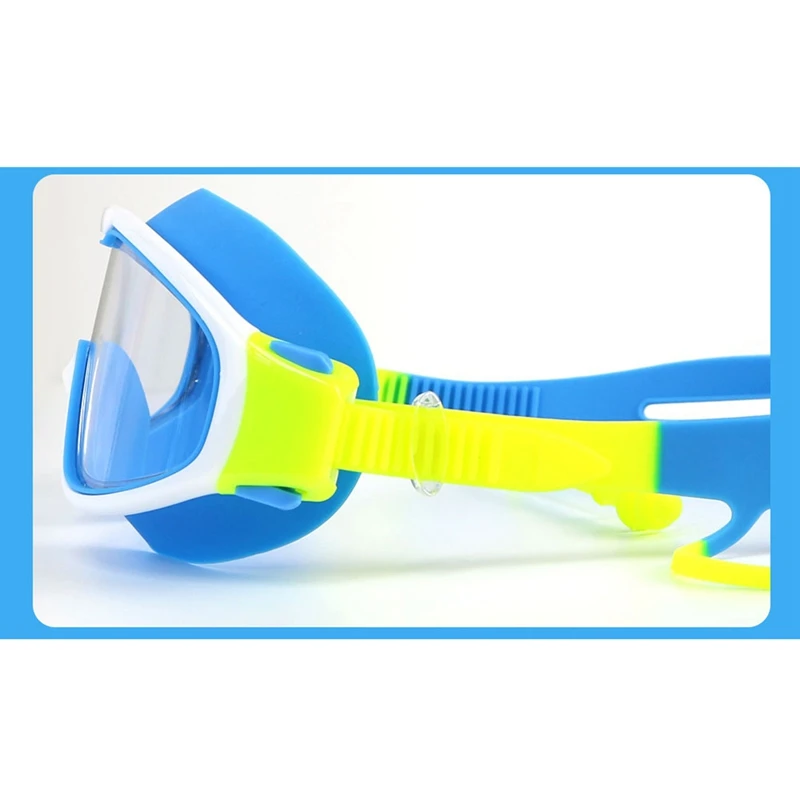 

2 Pack Swim Goggles Anti-Fog Anti-UV Wide View Goggles Diving Glasses Goggles for Kids Swimming Teens