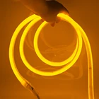AC 220V неоновый светильник Водонепроницаемый гибкий крытый и открытый 360 градусов Круглый 2835 Светодиодный неон полосы светильник s