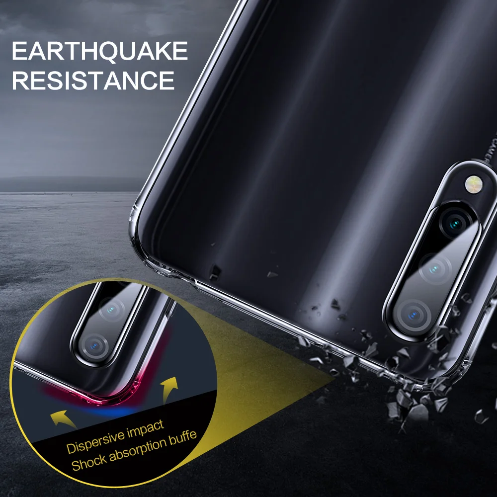 SmartDevil мягкая ТПУ искусственная кожа для Redmi Note 8 K20 pro 9 CC9 CC9e прозрачная защита