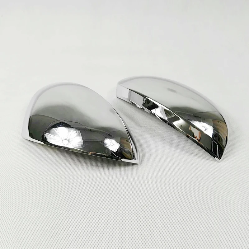 ABS Chrome/Carbon fibre For VW Tiguan 2009-2015 accessories Car side door rearview mirror cover trim Sticker styling 2pcs | Автомобили и
