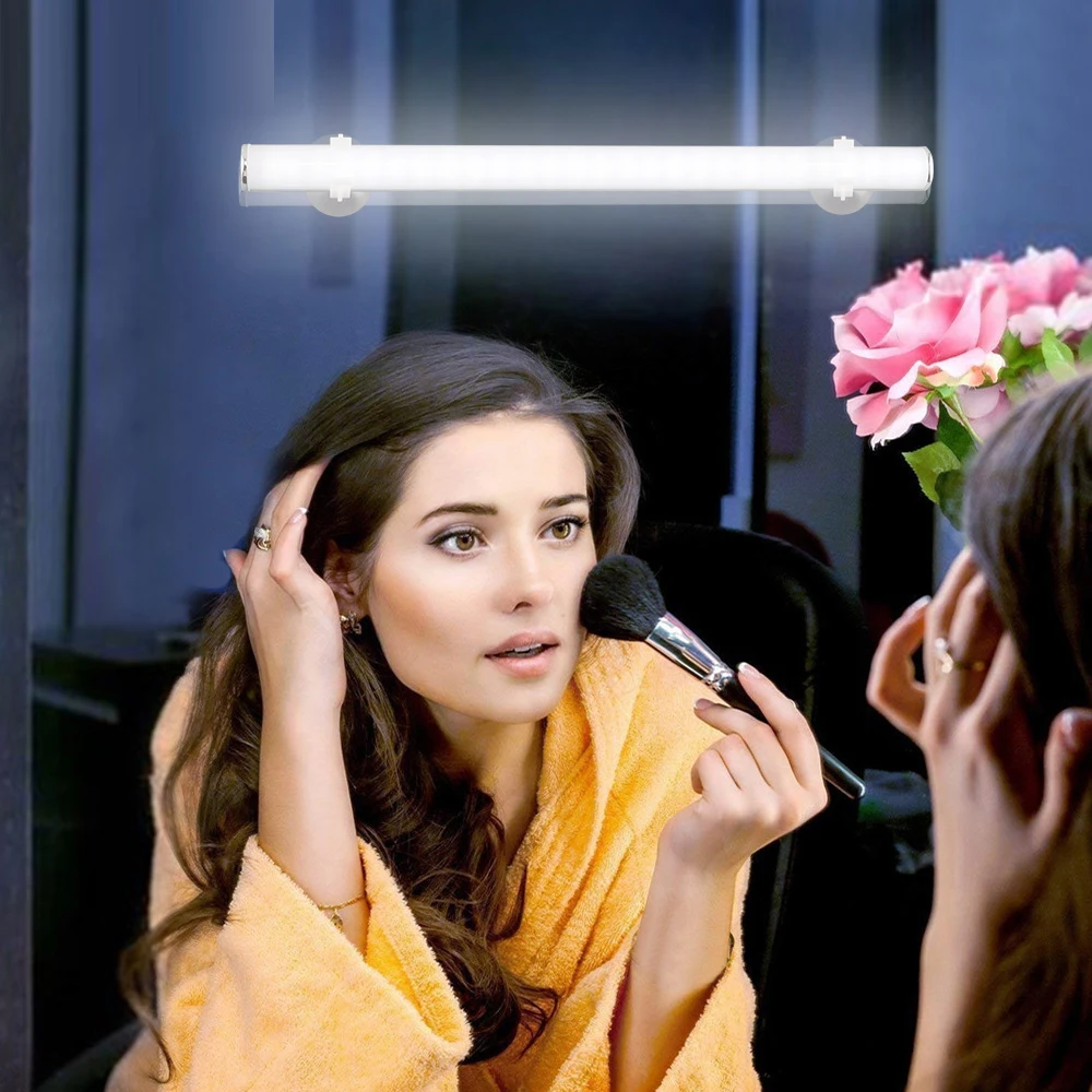 Суперъяркая Светодиодная лампа для зеркала перезаряжаемый светильник