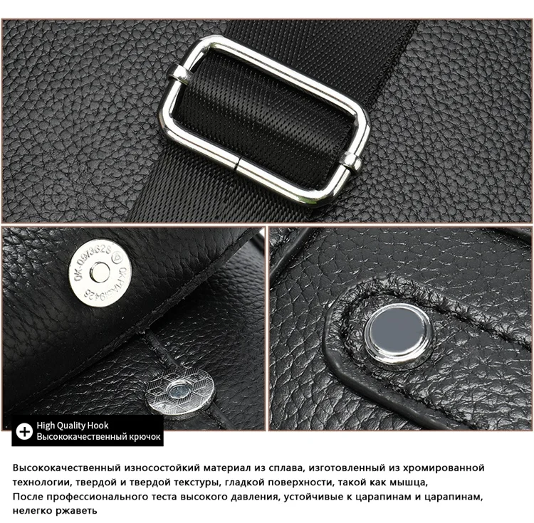 Сумка WESTAL мужская из натуральной кожи повседневный саквояж на плечо мессенджер