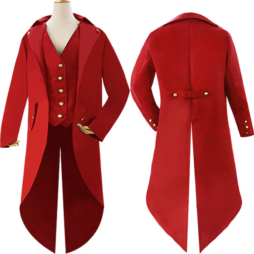 Средневековые ретро мужские пальто с ласточковым хвостом средневековый стиль