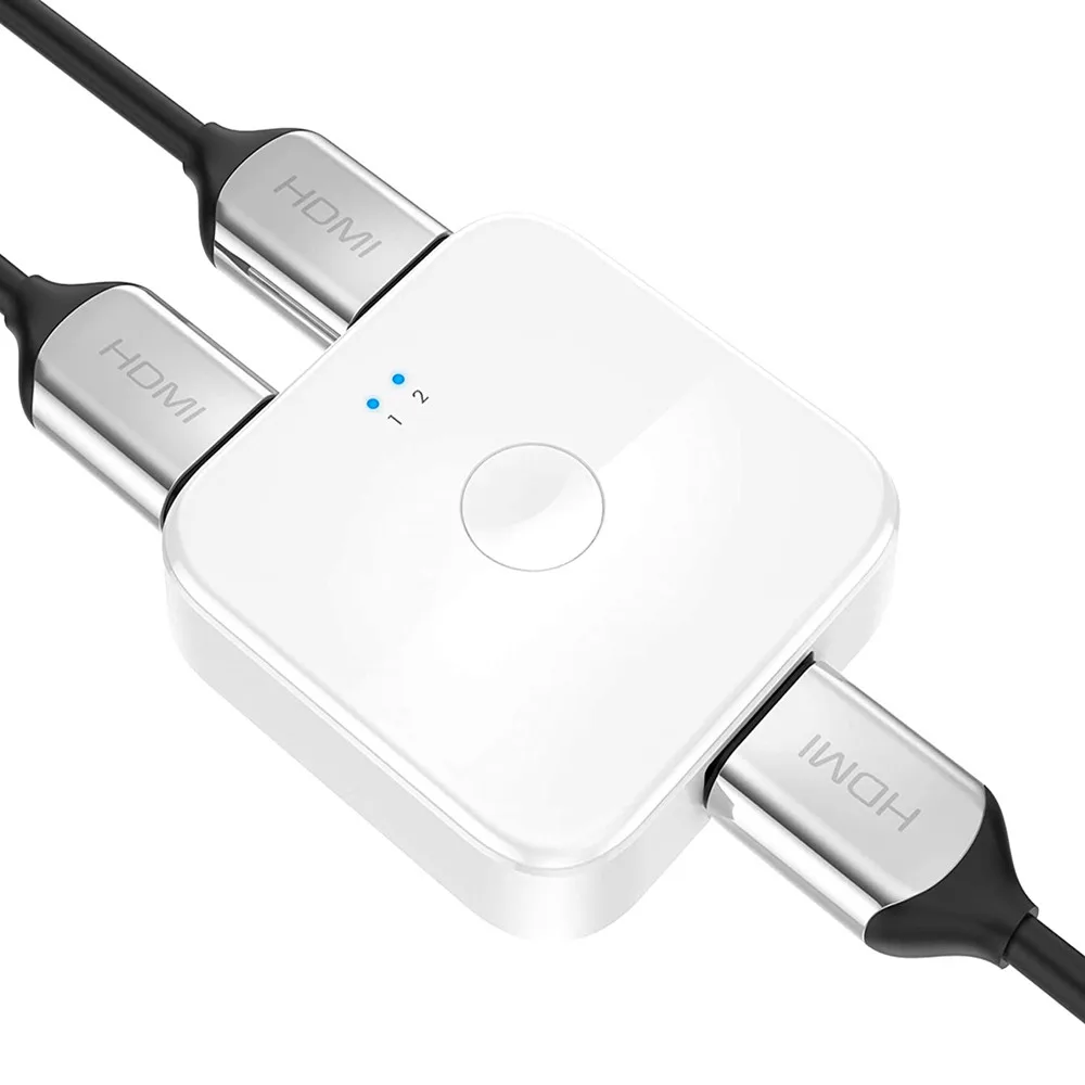 

4K HDMI-совместимый 1,4 двунаправленный переключатель сплиттер 1x2 & 2x1 KVM 4K @ 30 Гц 2K @ 60 Гц для нескольких источников и дисплеев переключатель HD 1,4