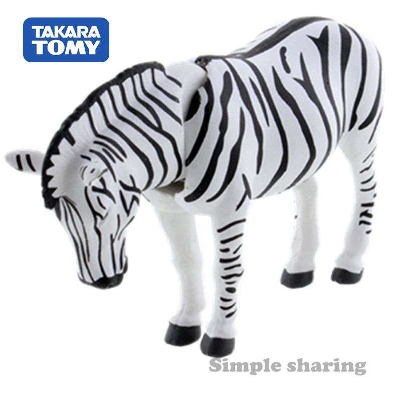 Takara tomy tomica ania животных Приключения Зебра набор для сборки фигурки модель как 04