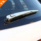АБС-пластик хром для Renault Kadjar Koleos автомобиля Защита от солнца на заднее стекло авто Крышка стекла 2015 2016 2017 2018 экстерьер средство для укладки аксессуары